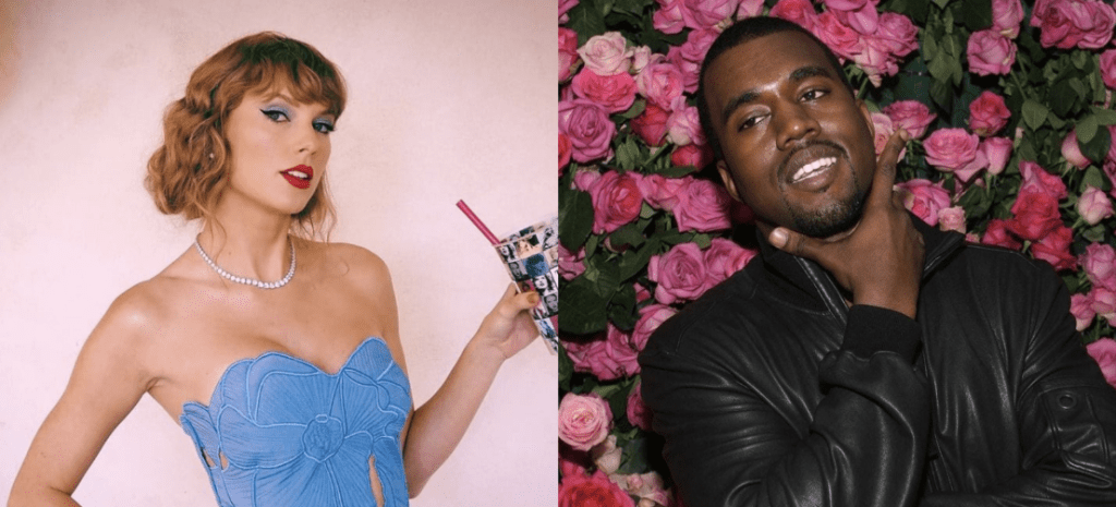 טיילור סוויפט וקניה ווסט