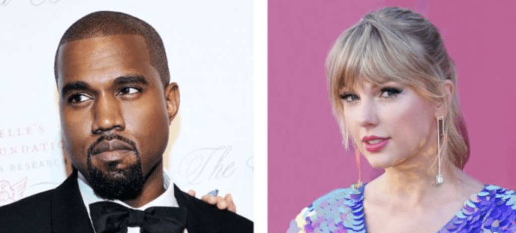 טיילור סוויפט וקניה ווסט