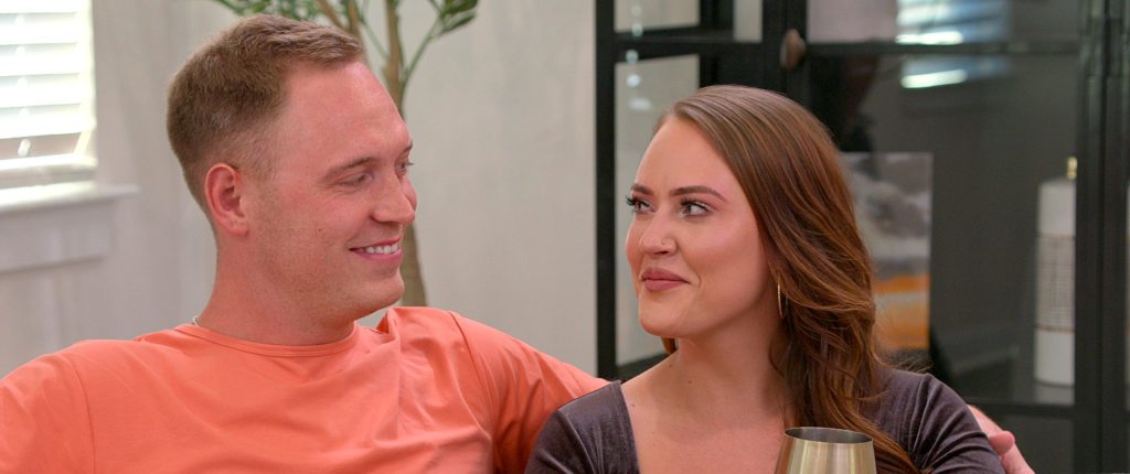 ג'ימי פרסנל וצ'לסי בלקוול של Love Is Blind