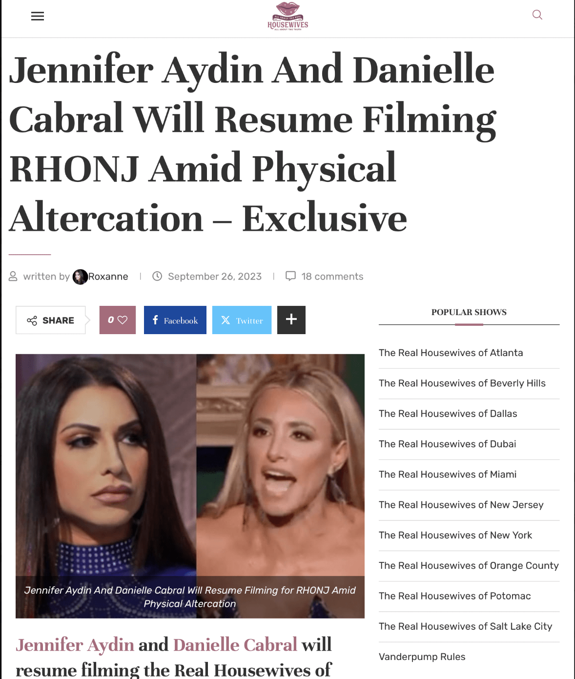 ג'ניפר איידין וטרזה ג'ודיס